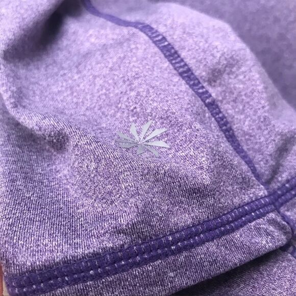 Athleta Northern Lights Reflective Longsleeve Top Purple S - Picture 4 of 5